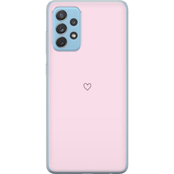 Mobilcover til Samsung Galaxy A72 5G med Hjerte motiv
