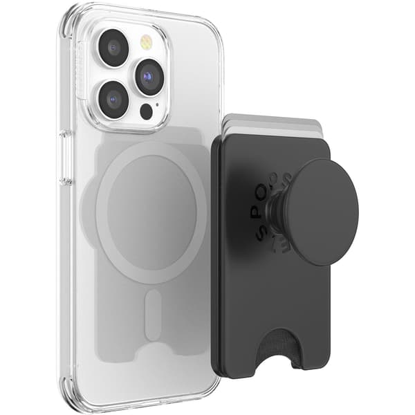 PopSockets PopWallet MagSafe Black