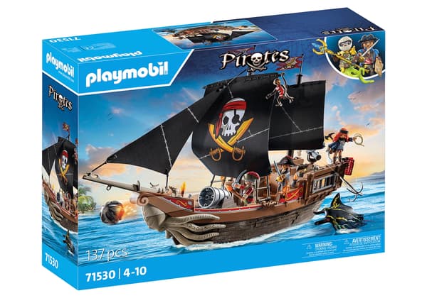 Playmobil Stort piratskepp (71530)