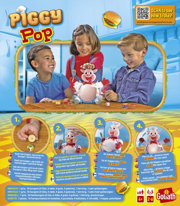 Toyrock Piggy Pop-spil