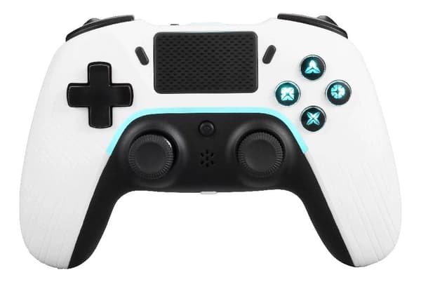 deLTACO GAMING Playstation 4 bluetooth controller, white