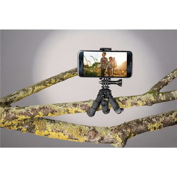 Hama Bordsstativ Flex Smartphone & GoPro 14cm Svart