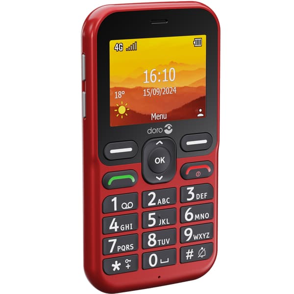 Doro Mobiltelefon 4G Leva L11 Röd