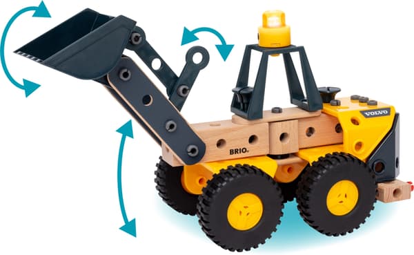 Brio Builder 34598 - Volvo hjullaster
