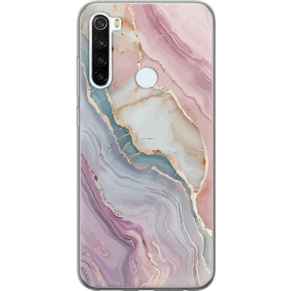 Mobildeksel til Xiaomi Redmi Note 8 med Marmor motiv