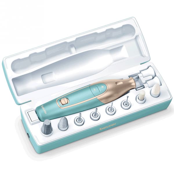 Beurer Manikyr- og pedikyrsett oppladbart MP 84