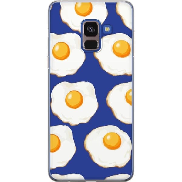Mobildeksel til Samsung Galaxy A8 (2018) med Stekte egg motiv