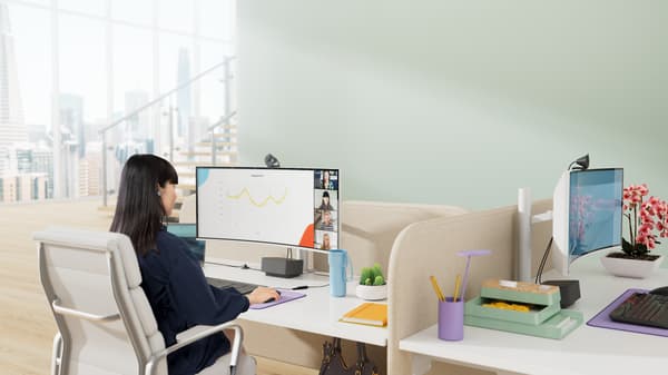 Logitech Brio 305 – webkamera for bedrifter, svart