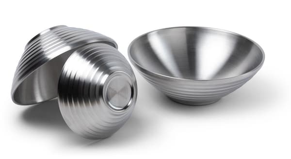 Orrefors Jernverk Skål Stainless Dubbelvägg 3-pack