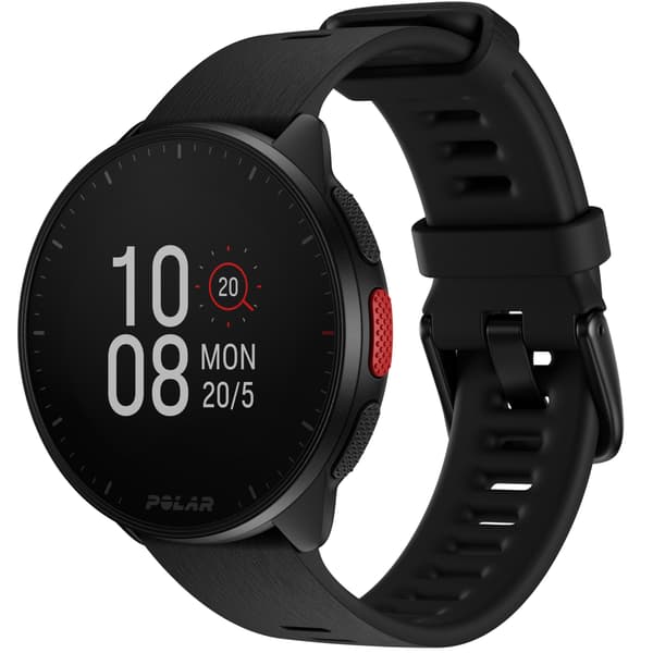 Polar Pacer Löparklocka GPS Night Black S-L