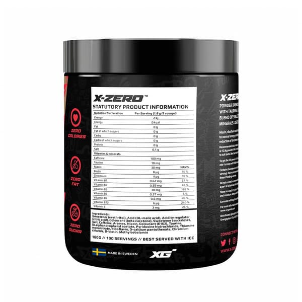 X-GAMER X-Zero 160 g Raspberry Mojito
