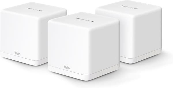 Mercusys Halo H60X WiFi 6 Mesh-system, 3-pak