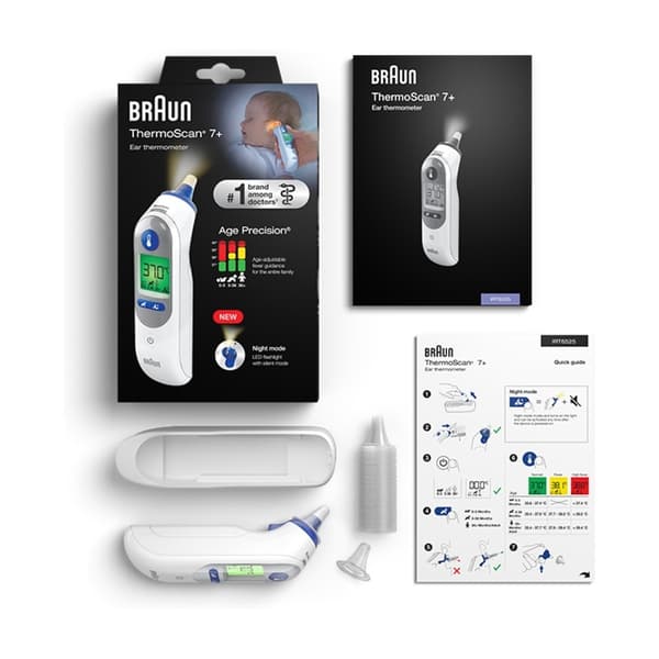 Braun ThermoScan 7 IRT6525WE Termometer til øre