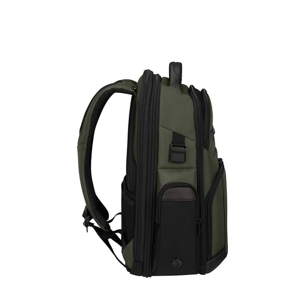 Samsonite Reppu PRO DLX6 15.6" 3VOL Laajennettava Vihreä