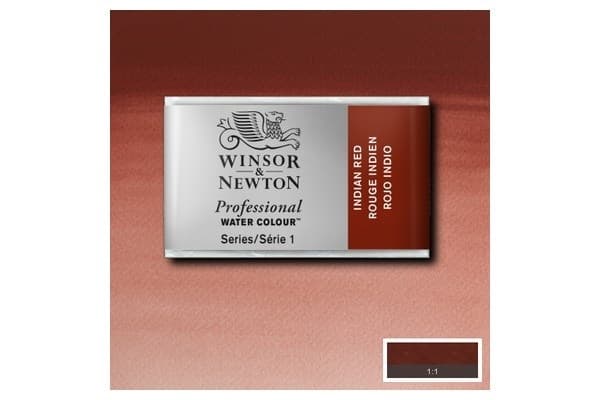 Prof Water Colour Pan/W Indian Red 317
