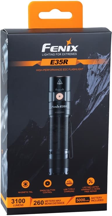 Fenix E35R lommelykt