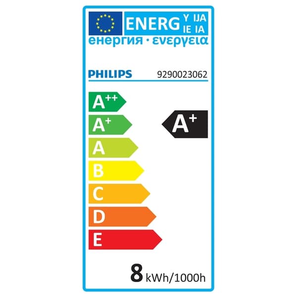 Philips 4-pack LED E27 Normal Frost 60W 806lm