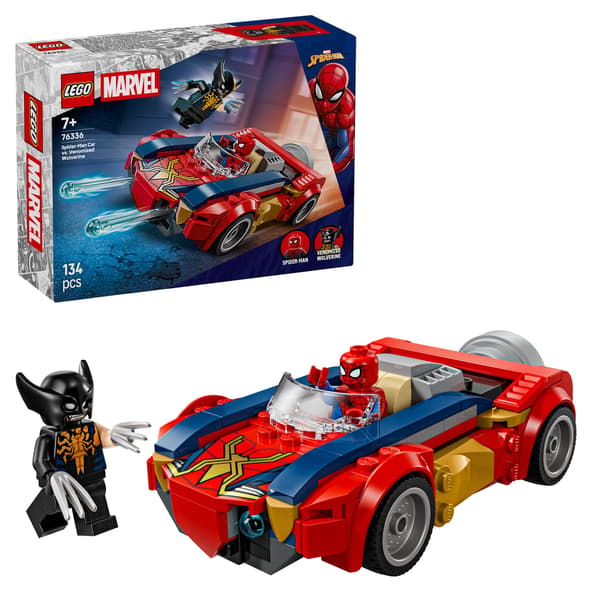 LEGO Superhelte – Spider-Man-bil mod Venomized Wolverine (76336)