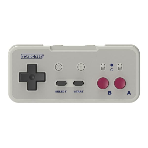 Retro-Bit Origin8 2.4G Pad NS, NES - Grå
