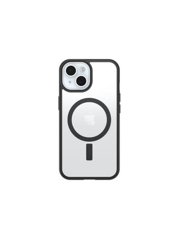 Otterbox React Magsafe Iphone 16e/15/14/13 Black Crystal - Clear/Black