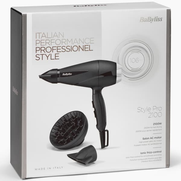 Babyliss Hårføner AC-motor 2100W 6710DE