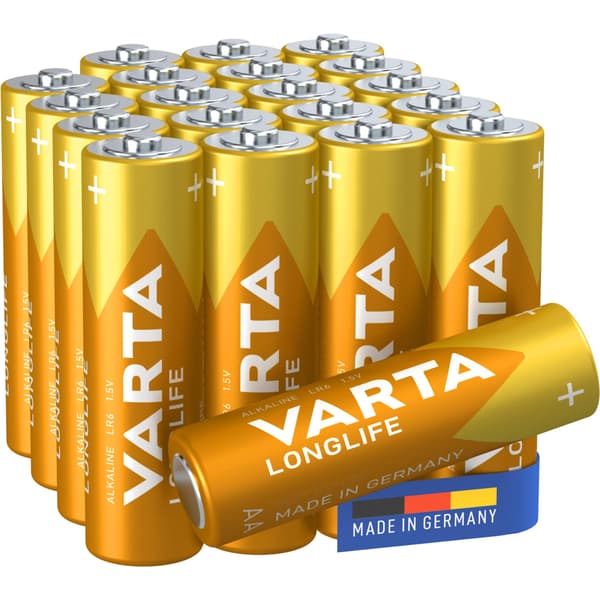 Varta Longlife AA / LR6 Batteri 20-p
