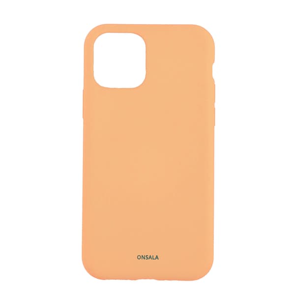 Onsala Mobildeksel med Silikonfølelse Aprikos - iPhone 11/XR