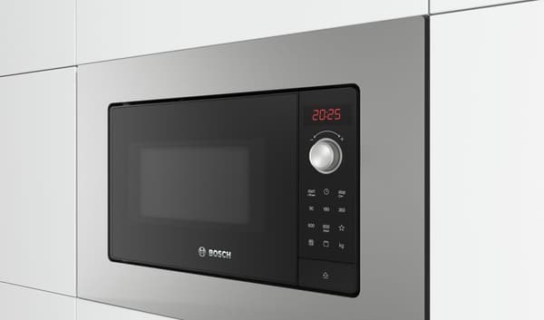 Bosch BFL623MS3 Serie 2 mikrobølgeovn, stål