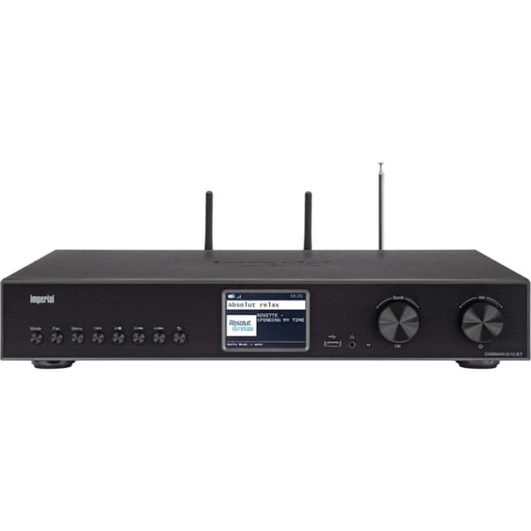 imperial DABMAN i510 BT Multifunktionsradio DAB+ / FM / Internet / Bluetooth Sort