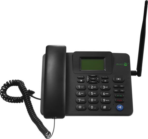 Doro 4100H 4G Desk Phone, Black