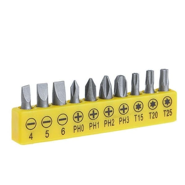 10 bits og bitholder