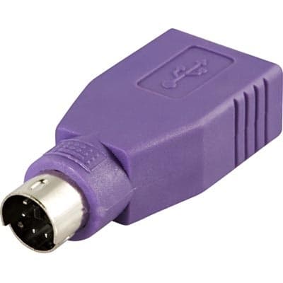 USB (hunn) til PS/2 (hann) adapter (USB-81)