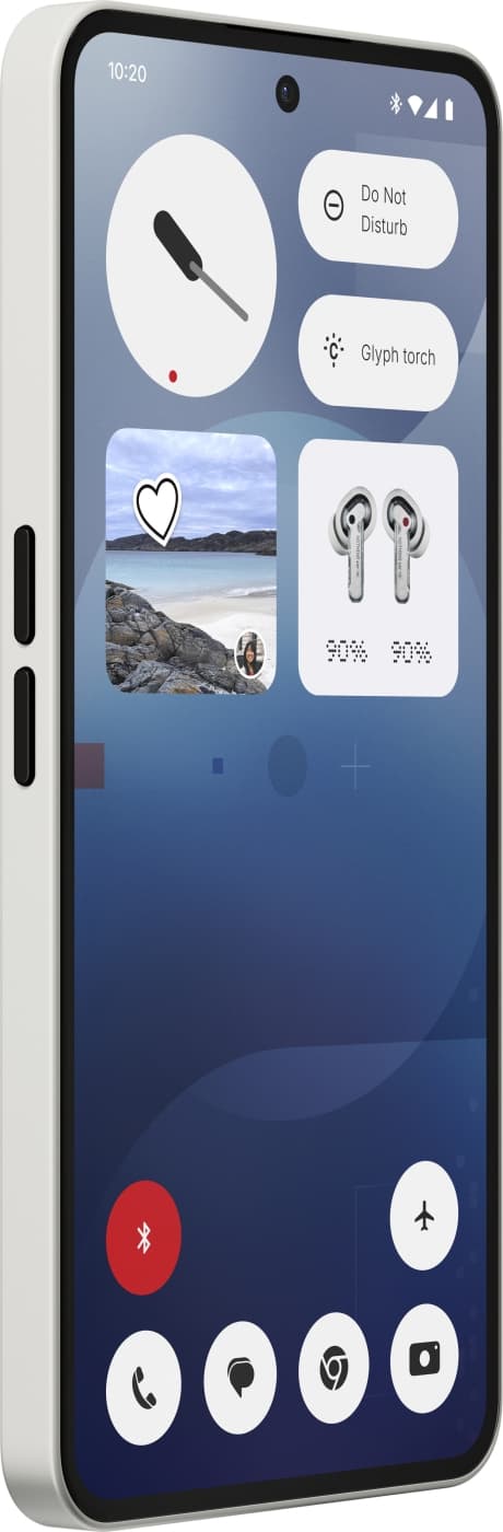 Nothing Phone (3a), 256/12 GB, vit