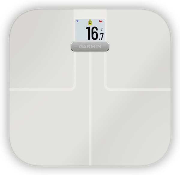 Garmin Index S2 smartvekt, hvit