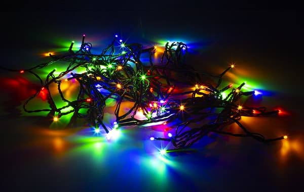 WiFi light chain, 10m, 80 led, adapter,IP44,RGB