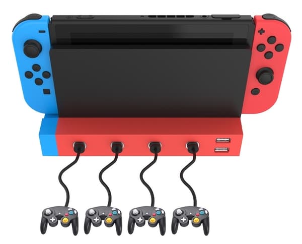 Adapteri - GameCube-ohjaimen muunnin Nintendo Switchille