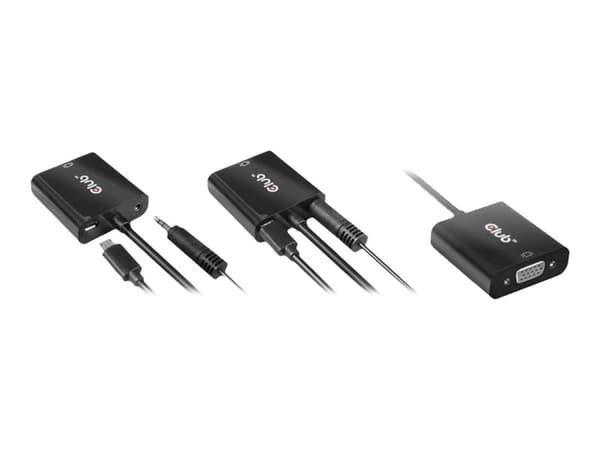 Club 3D Video Interface Converter HDMI / VGA Black