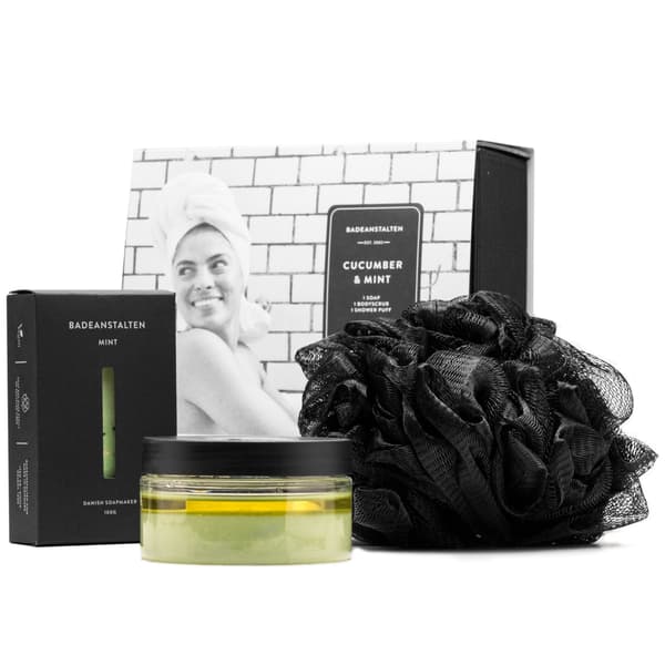 Badeanstalten Giftset - Cucumber & Mint