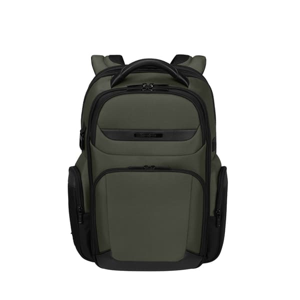 Samsonite Reppu PRO DLX6 15.6" 3VOL Laajennettava Vihreä