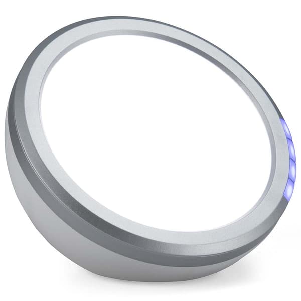 Fysic Energilampa / lampa för ljusterapi Vit/Silver