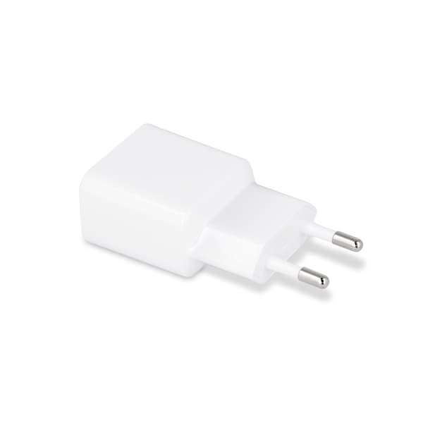 MXTC-01 Vegglader USB (1A), hvit