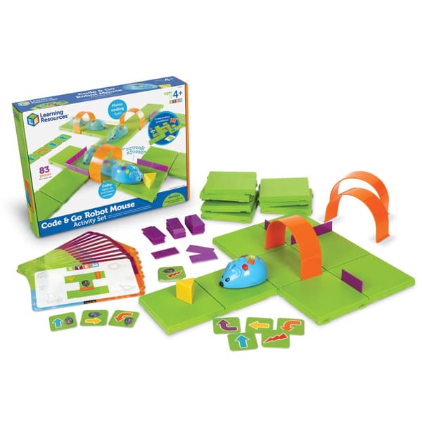 Learning Resources Code & Go® robottihiiren toimintasarja - (LSP2831-SCA)