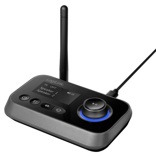 LogiLink Bluetooth 5.0 2-i-1 lydsender/-mottaker