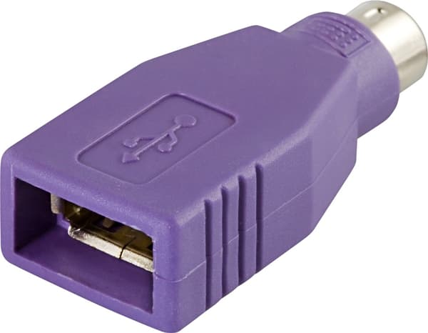 USB (hunn) til PS/2 (hann) adapter (USB-81)