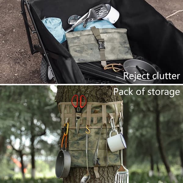 Förvaringsväska för camping, Kamouflage