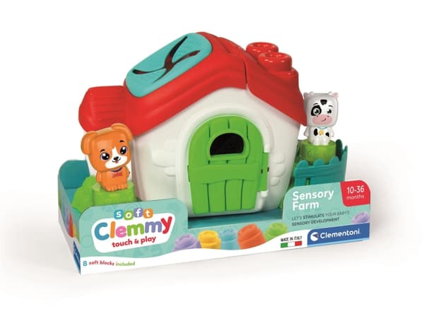 Clementoni Soft Clemmy Sensorisk bondgård