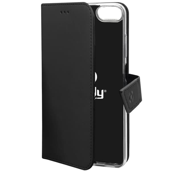 Celly Wallet Case iPhone 7 Sv/Be