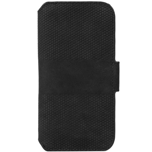 Krusell Nahka Puhelin lompakko iPhone 13 Musta