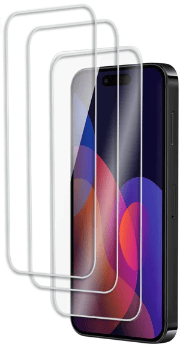 3- pack Skärmskydd härdat glas 2,5D för iPhone 15 Pro Max