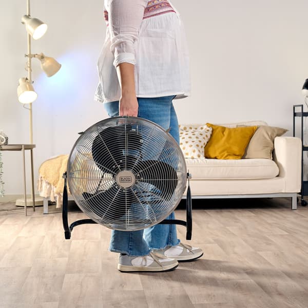 BLACK+DECKER Gulvventilator Ø50 120W